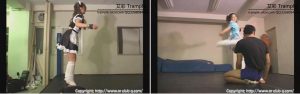 美少女残忍踩踏出血全体重跳脸