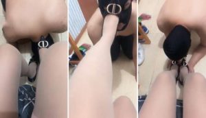 弥生小主S鞋跟踢进眼睛被迫停播M去医院了-97LZTD-83084