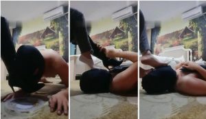 【雅琴女王】靴下耳光,喂食,圣水,擦马桶的畜-97LZTD-833858