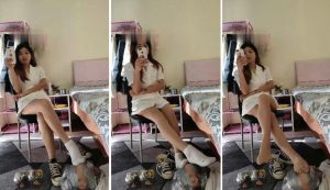 【安琪】被罚在床底下强制除臭-97LZTD-833864