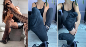10小时法国女孩生活化臭丝袜臭棉袜闻舔原味臭汗脚调教Laufrenchfeet搬站合集