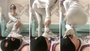 【轩宁】运动女神白袜羞辱舔脏鞋底-97LZTD-83830