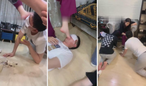 【红杉】双S双奴圣水呕吐物全体重踩踏踩头深喉【双视角版】-97LZTD-83832