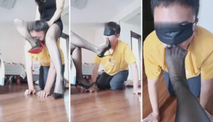 【玖雅】应聘家奴第一关-舔鞋-97LZTD-83867