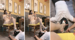 【沅芷】凳脚碾压狗爪人体脚垫-97LZTD-92548