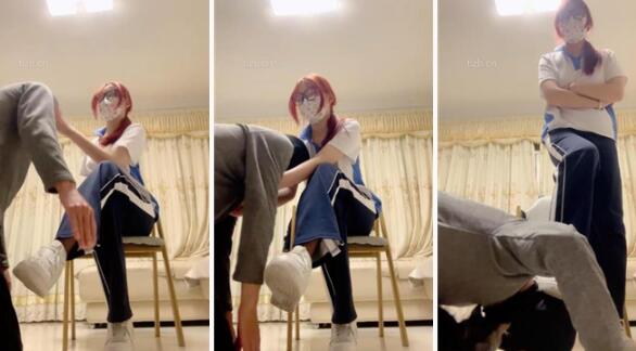 【雯雯】女同学暴揍告状同学-97LZTD-97487