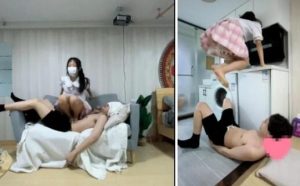 萝莉酱 可爱萝莉的调皮踩踏超长版-97LZTD-99047