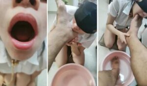 【判官S】母畜-伺候主人沐足（男S）-97LZTD-102927