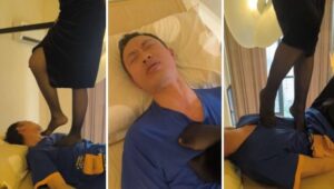 【女神学院·诗琪】小皮鞋爆踩 -97LZTD-103010