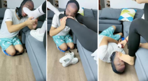 【语小心夫妻】运动后原味鞋袜气味辱-97LZTD-103121