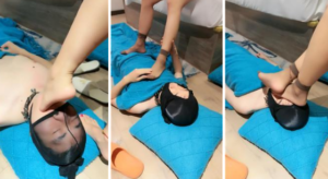 【安主子】绿帽奴裸足喂酸奶圣水淋浴-97LZTD-103217