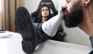 天Emilyfoxx马丁靴棉袜裸足-97LZTD-103104