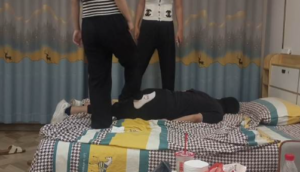 新人精神小妹慧妈和泽妈的暴力摧残-97LZTD-45310