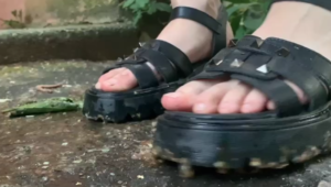 欧洲萝莉户外凉鞋踩蜗牛-97LZTDGXFC-00000313271620