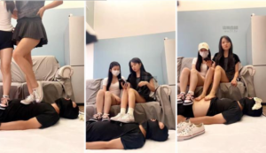 【小琪】双主运动鞋玩狗-白袜塞嘴-97LZTDGXFC-00000313271893