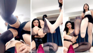【松紫大大】双S-丝袜美腿玩虐场-97LZTDGXFC-00000313272090